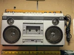 Vtg General Electric Boom Box Am/fm Cassette Player/recorder 3-5256A. Fixed Price $69.99.