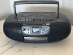 Vintage Jvc RC-QS10 Radio Cd Cassette Player Boombox, Tested. Fixed Price $49.99.