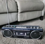 Vtg Sanyo M7770K Stereo Radio Cassette Recorder Boombox- Cassete Needs Repair. Fixed Price $49.99.