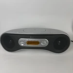 Sony ZS-SN10 Personal Audio System Silver Cd Player MP3 Radio Boombox Mega Bass. Fixed Price $50.00.