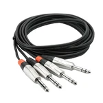 Hosa HSS-020X2 20FT Dual Rean 1/4" Trs To Pro Balanced Interconnect Cable. Fixed Price $53.95.