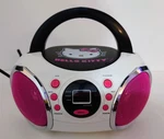 Hello Kitty Cd Player Radio Stereo Boombox 2013 KT2026MBY Tested Works. Fixed Price $98.99.
