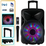 Befree Sound 12" Bluetooth Rechargeable Party Speaker With Illuminatiing Lights. Fixed Price $75.99.