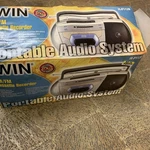 Vintage Radio Jwin JX-P112B Boombox Cassette Recorder Am/fm New Cib Rare!!. Fixed Price $39.99.
