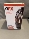 Qfx Bluetooth Water Resistant Flame Tws Speaker 96 Leds New Open Box. Fixed Price $30.40.
