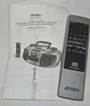Jensen Original Compact Disc Digital Audio Remote Controller CD-1400RA Tested. Fixed Price $12.69.