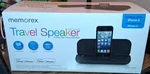 Brand New Memorex MA3122BK Ultra Portable Travel Speaker W/lightning Connection. Fixed Price $10.00.