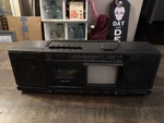 Radio Shack Portavision 16-119A Tv Boombox Am/fm Stereo Cassette Works Ac/dc. Fixed Price $59.87.