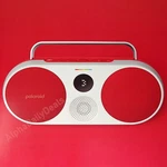 Polaroid P3 Music Player Wireless Bluetooth Speaker Retro Futuristic Boombox Red. Fixed Price $39.95.