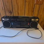 Sanyo Dual Stereo Cassette Recorder Player Radio Dubbing W703 Boombox Vintage. Fixed Price $30.00.