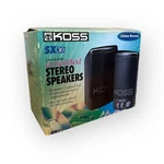 Koss SX/30 Portable Speakers Digital Ready Amplified Bass Treble Boost. Fixed Price $12.83.