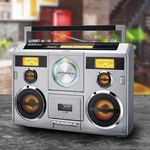 Ghetto Blaster Stereo Boombox Bluetooth/cd/am-fm Radio/cassette Vintage Style. Fixed Price $279.95.