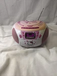 Hello Kitty Cd Cassette Am/fm Radio Player Boombox KT2028A Tested Working 2011. Fixed Price $79.99.