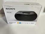 Sony Personal Audio System CDF-S70 Cassette Fm Am Boom Box Mega Bass Nib. Fixed Price $135.99.