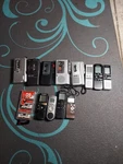 Lot Of 12 Sony And Olympus Portable Cassette Digital Recorders Untested. Fixed Price $70.00.