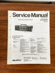 Quasar / Technics GX-3628 Radio Cassette Service Manual *original*. Fixed Price $19.97.