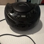 Memorex Cd Boombox Player Black W/ Aux Input Headphone Jack Bass Boost. Fixed Price $20.99.