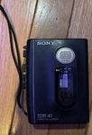 Junk Sony Cassette Recorder TCM-47, For Parts/repair. Fixed Price $14.64.