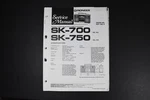 Pioneer SK-700 SK-750 Fm/am Radio Cassette Service Manual Genuine Original. Fixed Price $14.33.