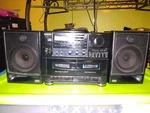 Vintage 1991 Samsung PCD-710 Boombox, Dual Player, Am/fm Radio, Cassette.... Fixed Price $2000.00.