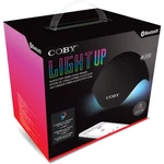 Coby CSBT326BK Light Up Bluetooth Stereo Dome Speaker Black Flashes The Beat!. Fixed Price $52.98.