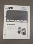 Jvc Model RC-646JW/C Service Manual D-1984. Fixed Price $54.95.