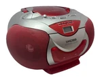 Koss PC39 Portable Cd Cassette Boombox Am/fm Radio Red Tested Working. Fixed Price $59.99.