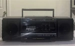 Jvc Boombox Am/fm PC-V33 3D Hyper Bass Full Auto Stop Cassette Tested. Fixed Price $69.99.