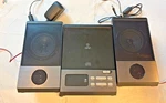 Onn Mini Stereo System Cd Player Fm Am Radio W/ Speakers Remote Box ONA13AV503. Fixed Price $27.50.