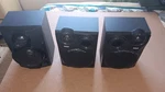 Rca Bass Reflex Speaker System Pair 2651 And Sharp CD-DH950P Lot. Fixed Price $59.99.