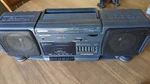 Boombox Sharp GF-340 (gy) Stereo Radio Cassette Recorder Player Working Great. Fixed Price $59.00.