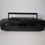Realistic CD-3303 Boombox Cd-casette PLAYER-RADIO-1990-W/CORD-CD Works...tape No. Fixed Price $75.00.