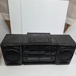 Vtg Panasonic RX-DT610 Boombox Cd Dual Cassette Xbs Working No Cord. Fixed Price $94.99.