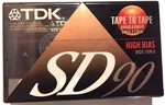 Tdk SD90 Blank Recording Cassette Tape Iec Ii High Bias Tech Type New/sealed. Fixed Price $13.98.