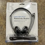 Vintage Radioshack Lightweight Stereo Headphones 33-1187 Nos. Fixed Price $14.97.
