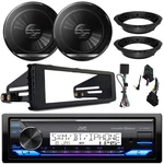 Jvc KD-X38MBS Single Din Receiver, 2X 6.5" Speaker W/adapter, Stereo Install Kit. Fixed Price $271.99.