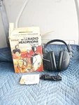 Vintage Headphones Stewart Model Nos RH-33 Am/fm Radio Stereo Original Box. Fixed Price $49.99.