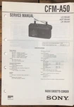 Sony CFM-A50 Radio Cassette Service Manual *original*. Fixed Price $14.97.