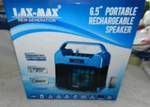 Lax-max New Generation Portable Blue Tooth Rechargeable Speaker LI-S20140(BT). Fixed Price $99.99.
