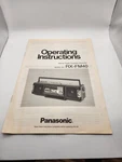 Panasonic RX-FM27 Stereo Radio Cassette Recorder Operating Instructions Vintage. Fixed Price $8.50.