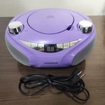 Magnavox MD6949 Portable Cd Player Boombox Am/fm Stereo Radio Purple Tested. Fixed Price $19.20.