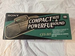Sony CFS-B15 Am/fm Cassette-corder Boombox Open Mint Original & Ma. Fixed Price $89.00.