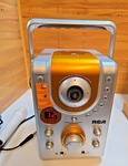 Rca RK-1255 Portable Cd+g Karaoke System; Microphone; Works. Fixed Price $21.00.