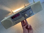Ge Spacemaker Am/fm Radio Cassette Player Clock 7-4287B Under Cabinet Works Read. Fixed Price $29.74.