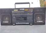 Vintage Sharp GX-CD55BK X-bass Portable Am/fm Stereo/cassette Boombox. Fixed Price $49.90.