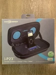 Vtg. Nob Sonic Impact I-P23 Portable Ipod Speaker Dock, Alarm Clock, Complete. Fixed Price $50.00.