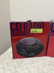 Proscan Portable Cd Am/fm Radio Boombox - Black New Lot Of 3. Fixed Price $62.06.