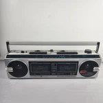 Vintage Mini Am Fm Stereo Dual Cassette Recorder 3-6210 Boom Box. Fixed Price $69.99.