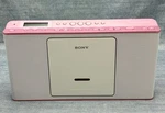 Cd Player Sony ZS-E80 Am Fm Radio Boombox Pink Slim Language Learning Dpc Japan. Fixed Price $87.37.