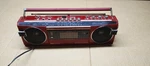 Vintage Radio Retro 1980'S Sears Roebuck Co SR-3000 Series Red Boombox Cassette!. Fixed Price $55.00.